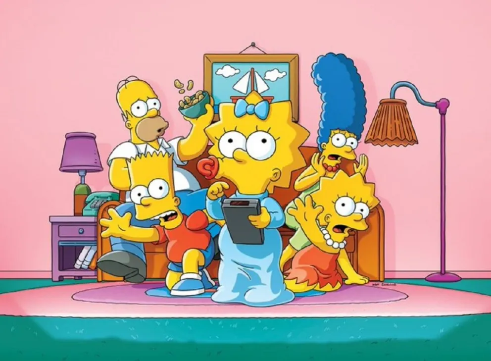 Los Simpson. Fuente (Instagram)