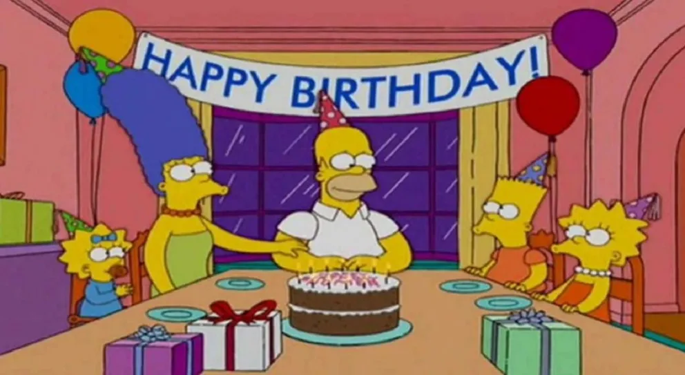 Homero Simpson. Fuente (Instagram)