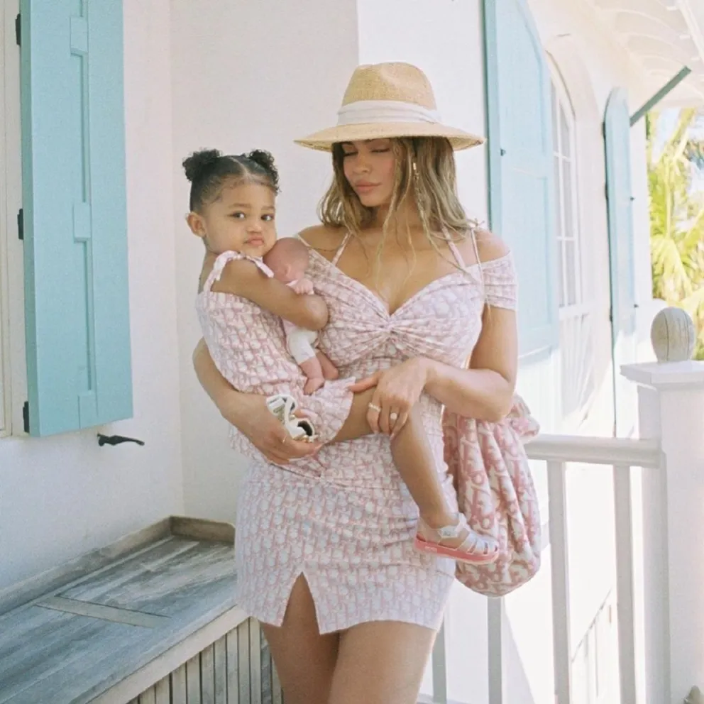 Stormi y Kylie Jenner. Fuente (Instagram)