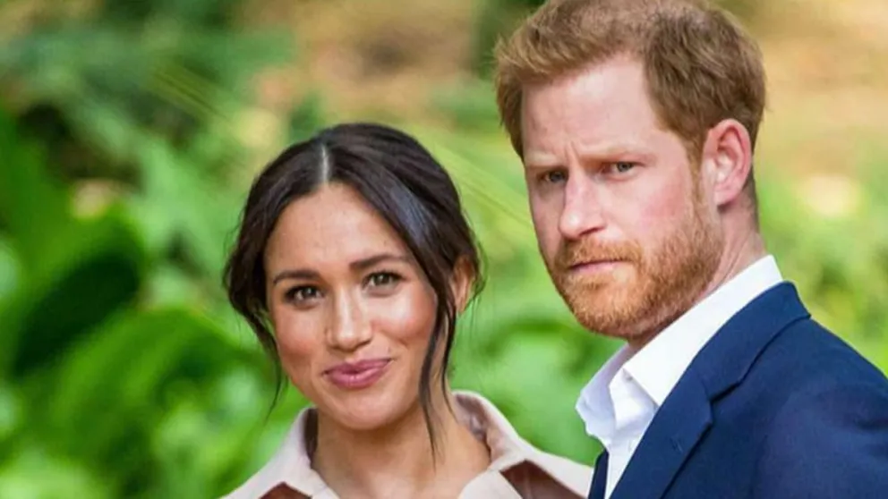 el príncipe Harry y Meghan Markle. Fuente: Twitter