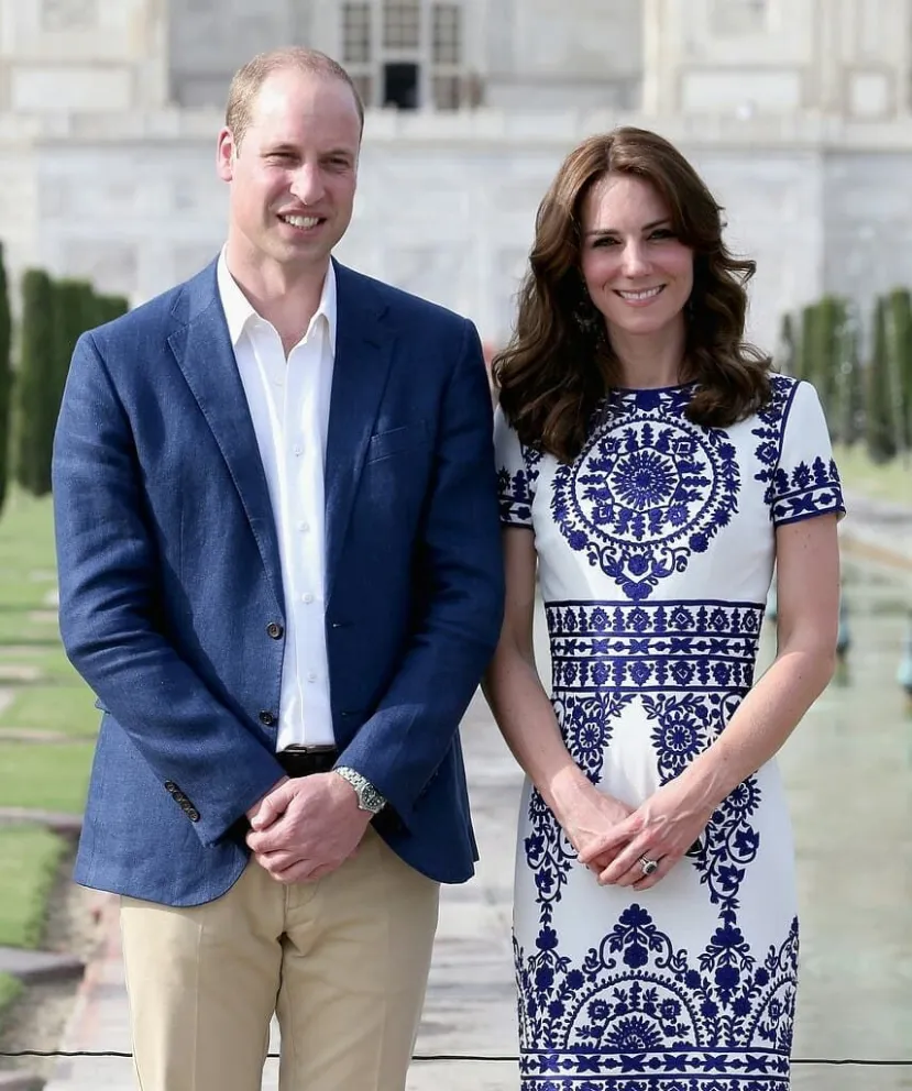 El príncipe William y Kate Middleton. Fuente: Twitter