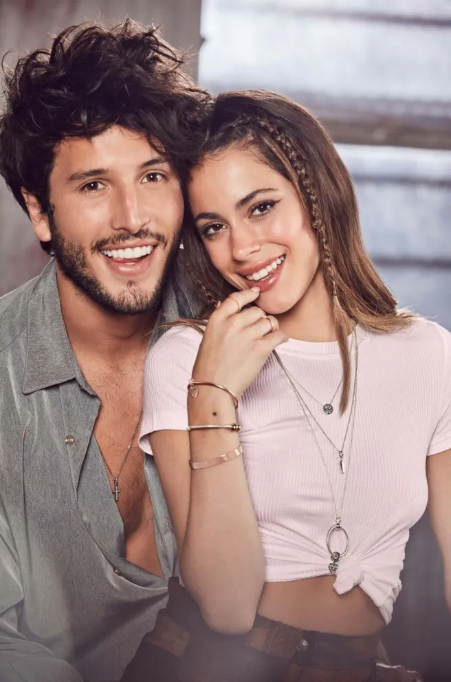 Sebastian Yatra y Tini. Fuente: (Instagram)