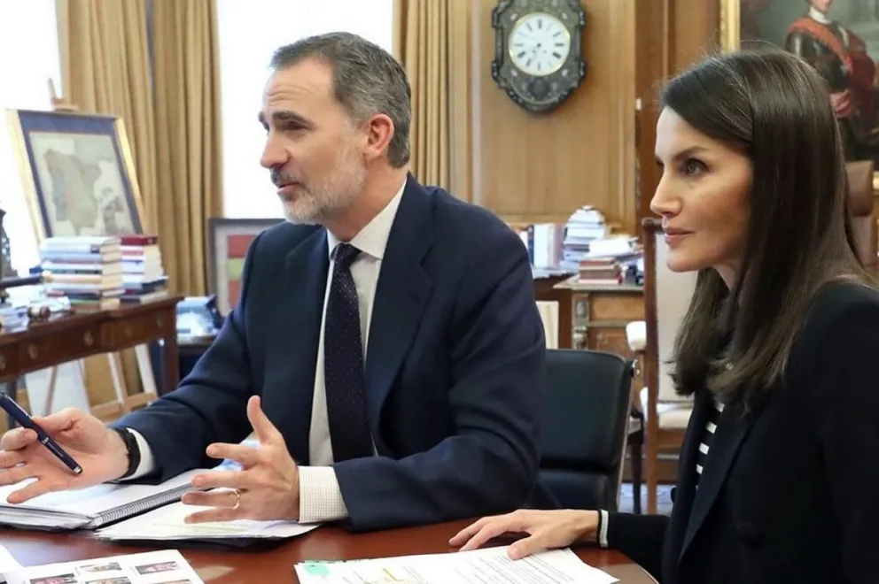 Los reyes de España Felipe y Letizia: Fuente: Instagram.
