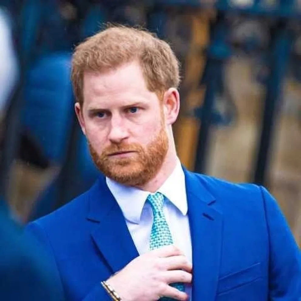 el príncipe Harry. Fuente: Twitter. 
