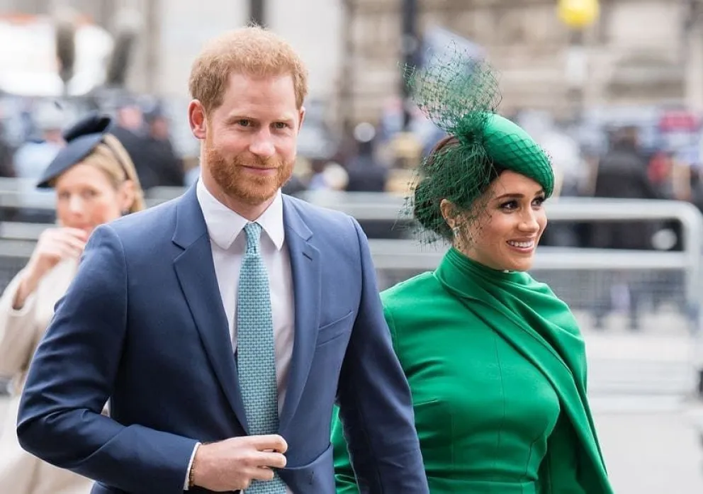 el príncipe Harry y Meghan Markle. Fuente: Twitter
