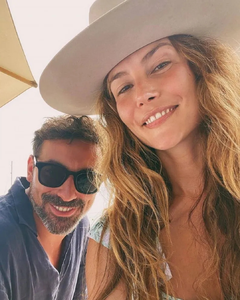 Pocho Lavezzi y Natalia Borges. Fuente: Instagram