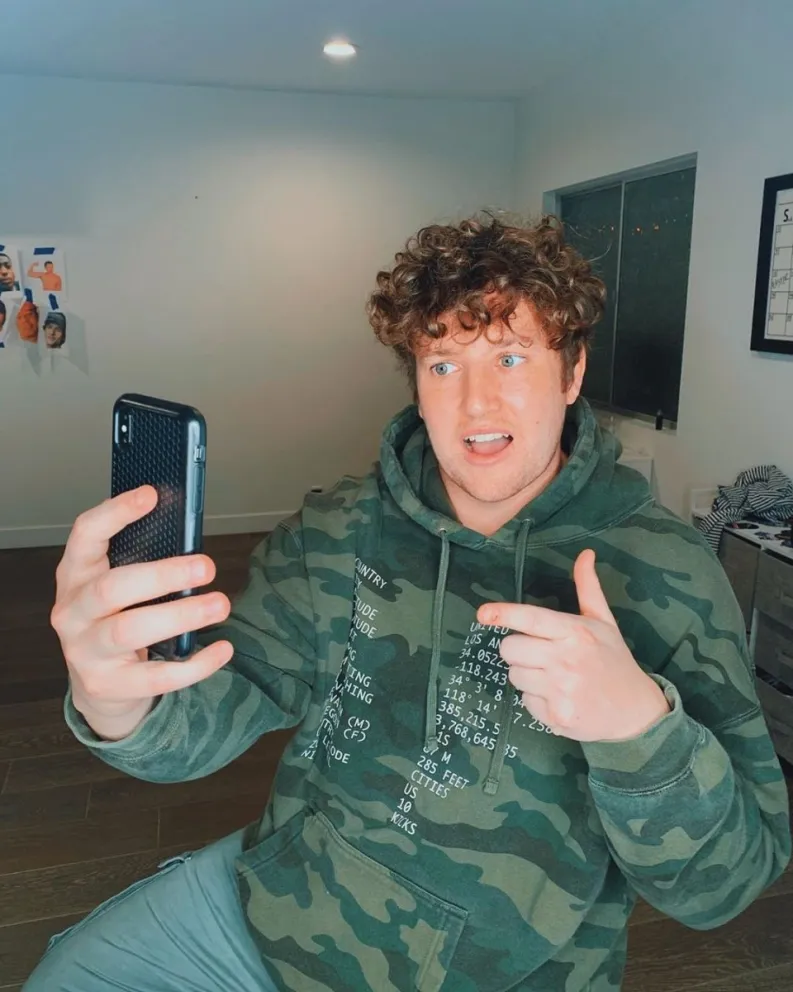 Corey La Barrie. Fuente: Instagram. 