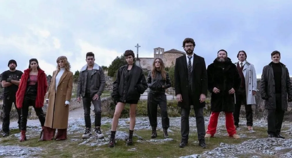 La Casa de Papel (Fuente: Instagram)