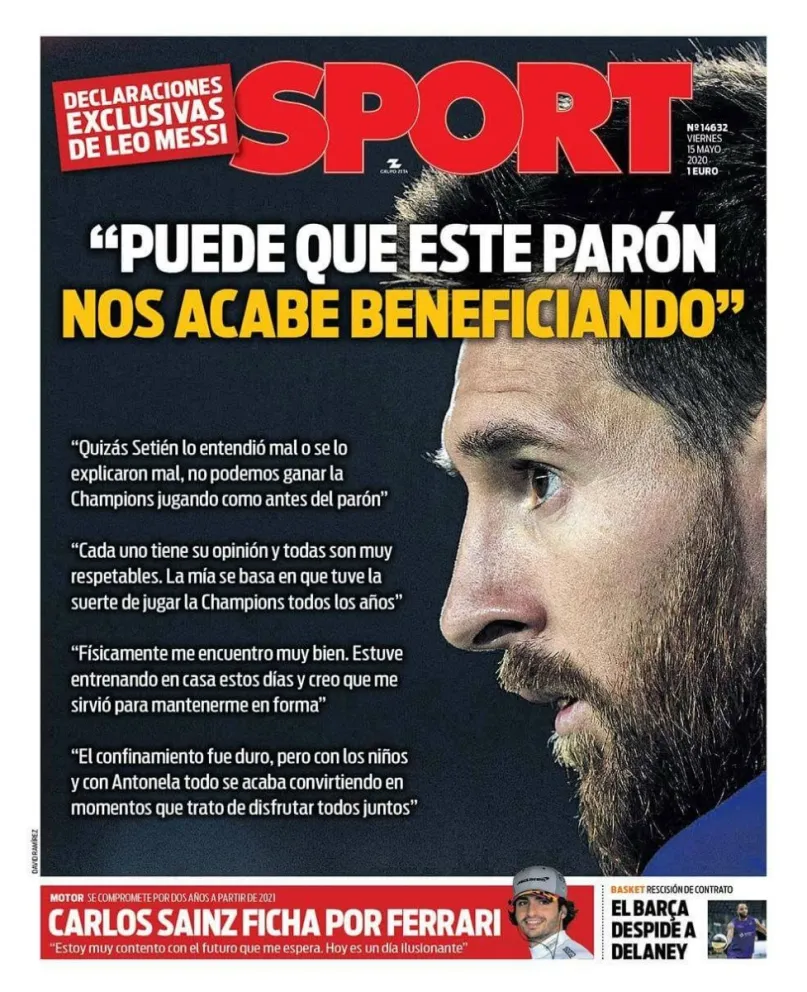 La figura de la Selección y su mirada del futuro (Instagram)
