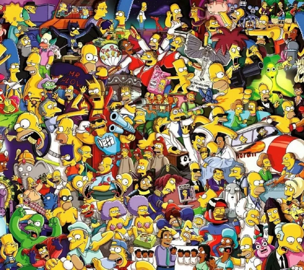 Los Simpson. Fuente (Instagram)