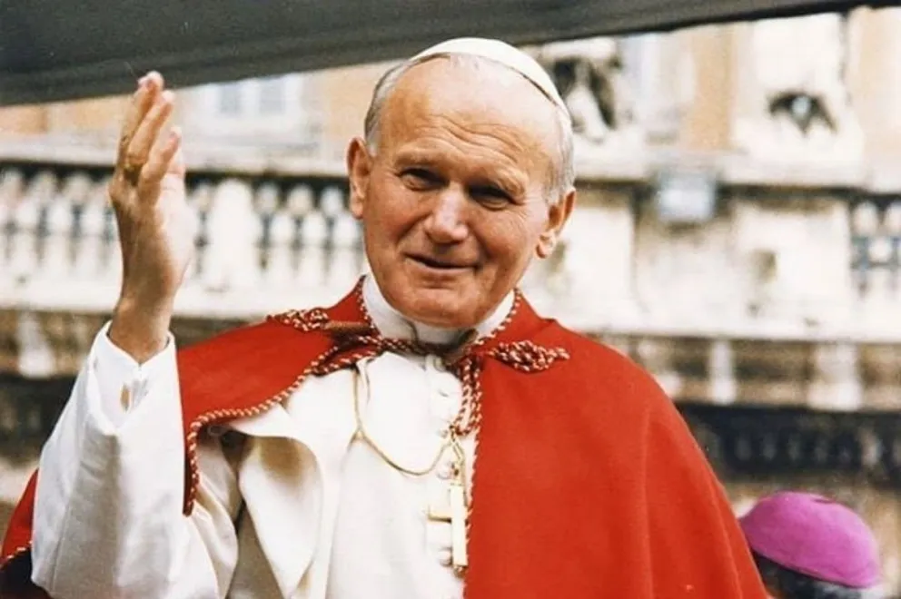 Juan Pablo II: Fuente: Instagram. 