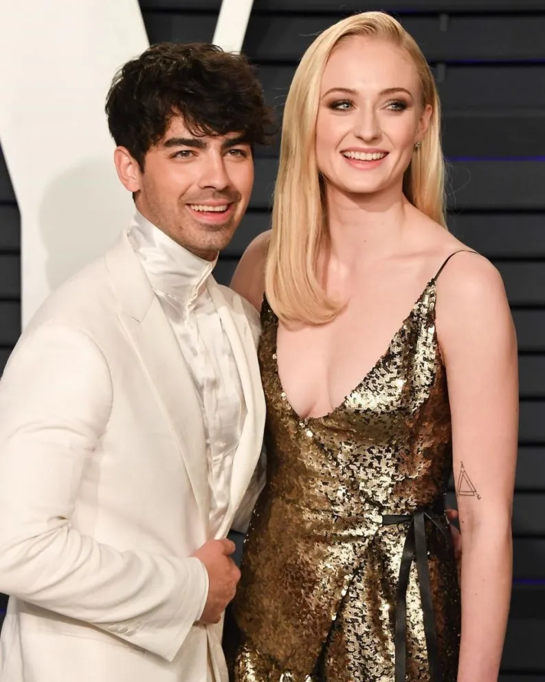 Sophie Turner y Joe Jonas. Fuente: Instagram. 