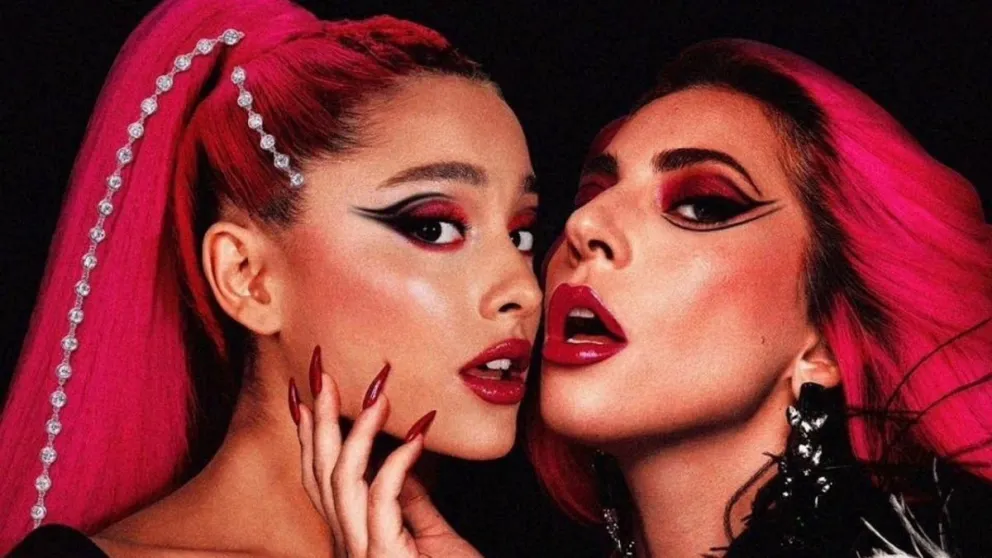 Ariana Grande & Lady Gaga. Fuente: (Twitter)