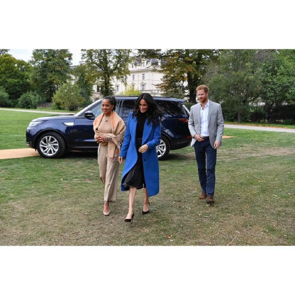 Meghan Markle, Harry y su madre. Fuente (Instagram)