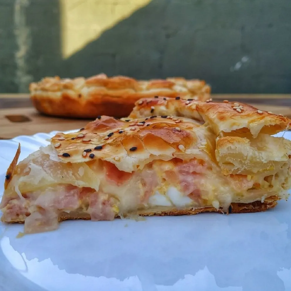 Tarta de Jamón y Queso (Fuente: Instagram)