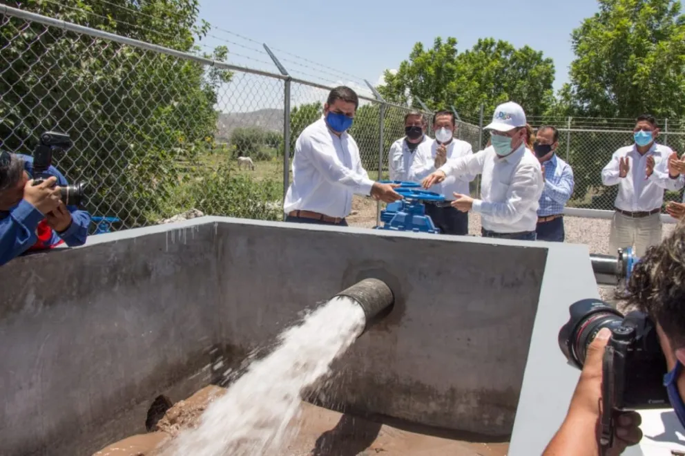 Pozo de agua. Fuente: twitter