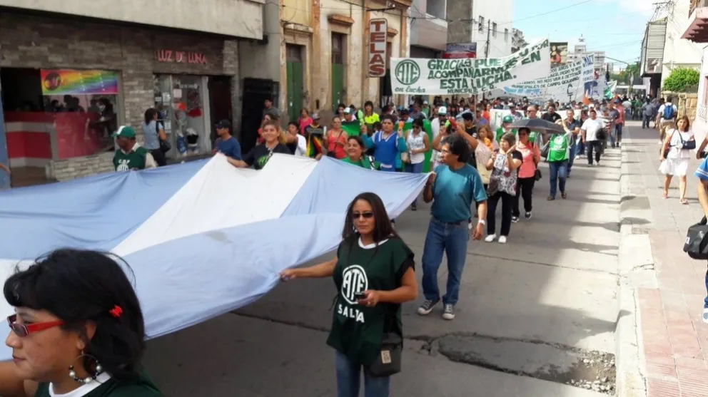 ATE Salta. Fuente: twitter