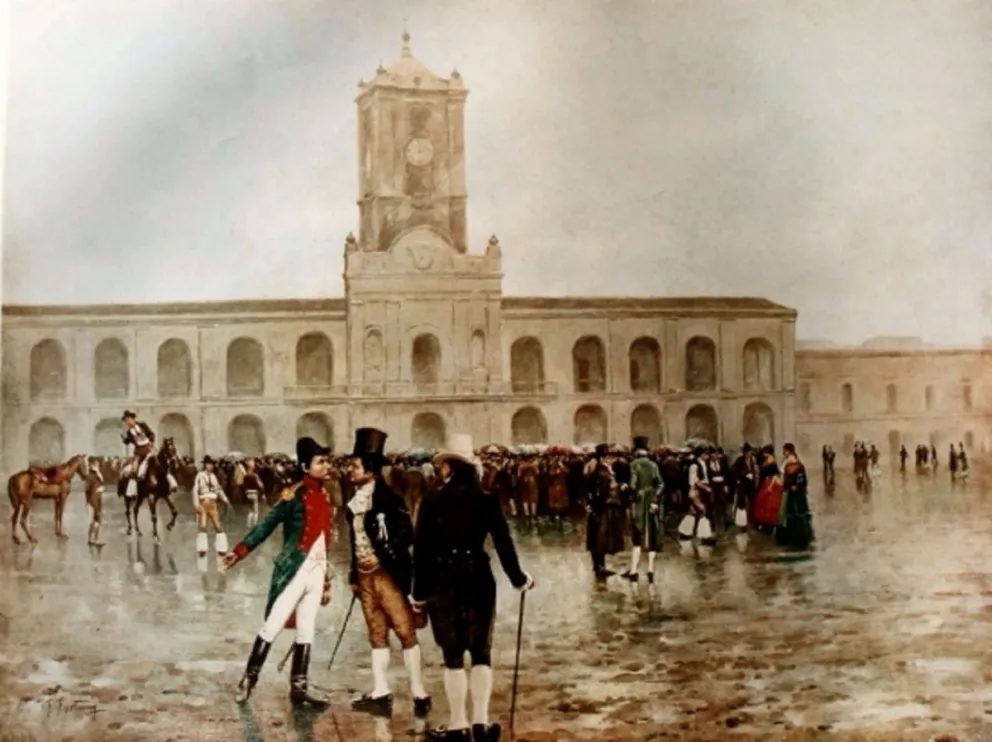 25 de Mayo de 1810. Foto: Twitter