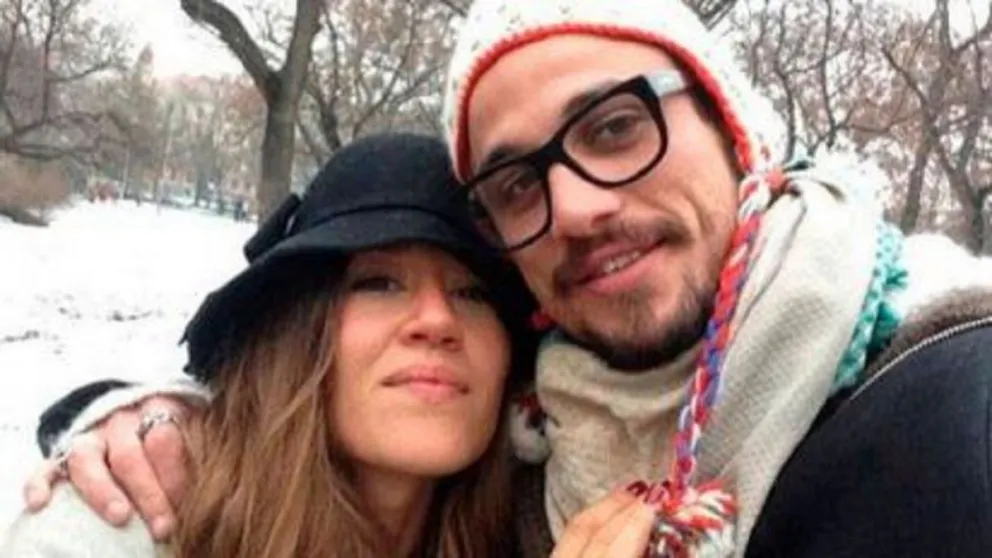 Jimena Barón y Daniel Osvaldo. Fuente: twitter