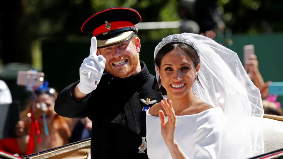 El príncipe Harry y Meghan Markle. Fuente: Instagram