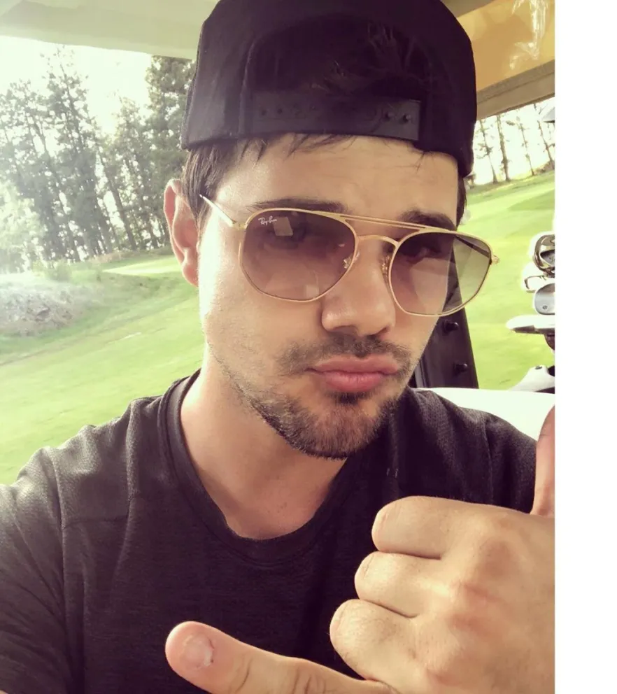 Taylor Lautner Fuente: (Instagram)