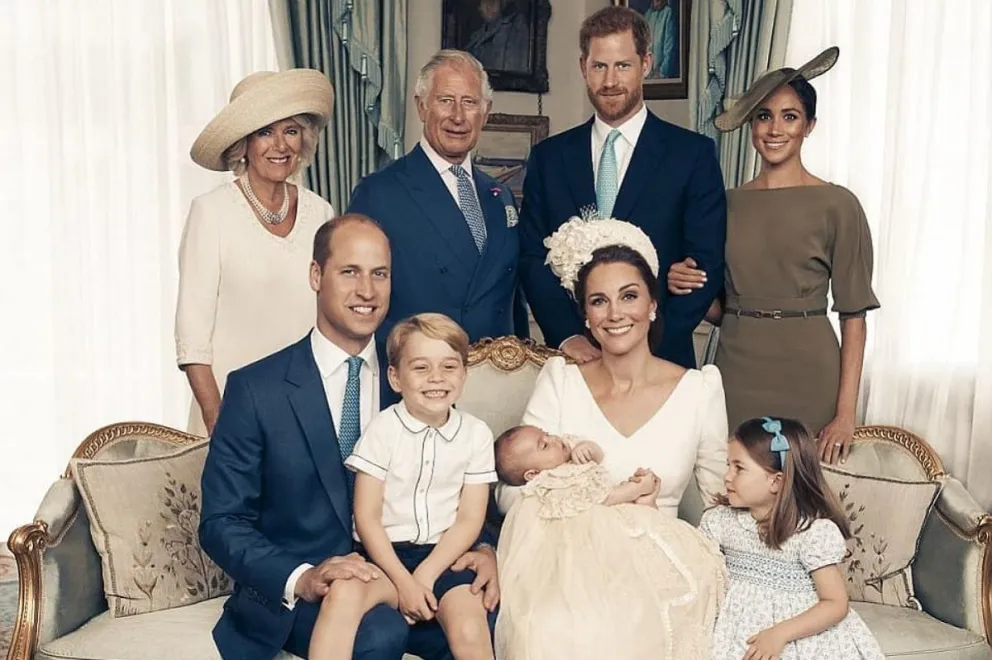 Familia real británica: Fuente: Instagram.