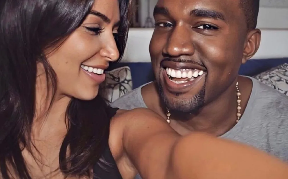 Kim Kardashian y KanyeWest (Fuente: Instagram)
