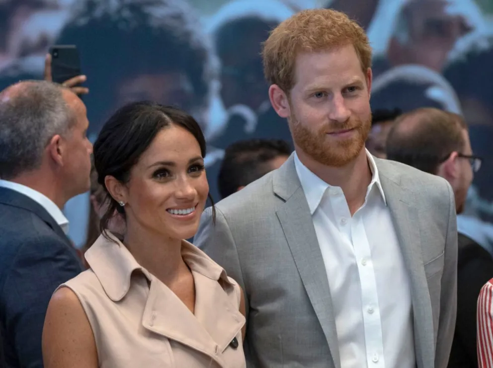El Príncipe Harry y Meghan Markle. Fuente: Twitter