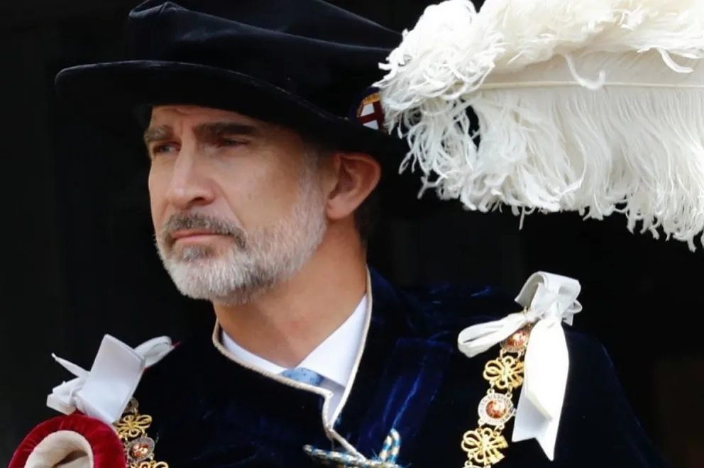 Rey Felipe de España: Fuente: Instagram.