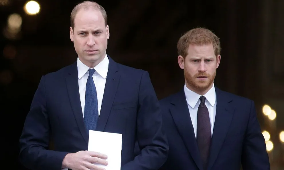 El príncipe William y el Príncipe Harry. Fuente: Instagram