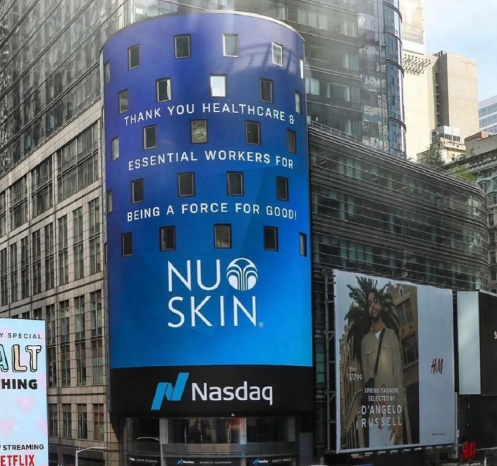 Nu Skin. Fuente (Instagram)