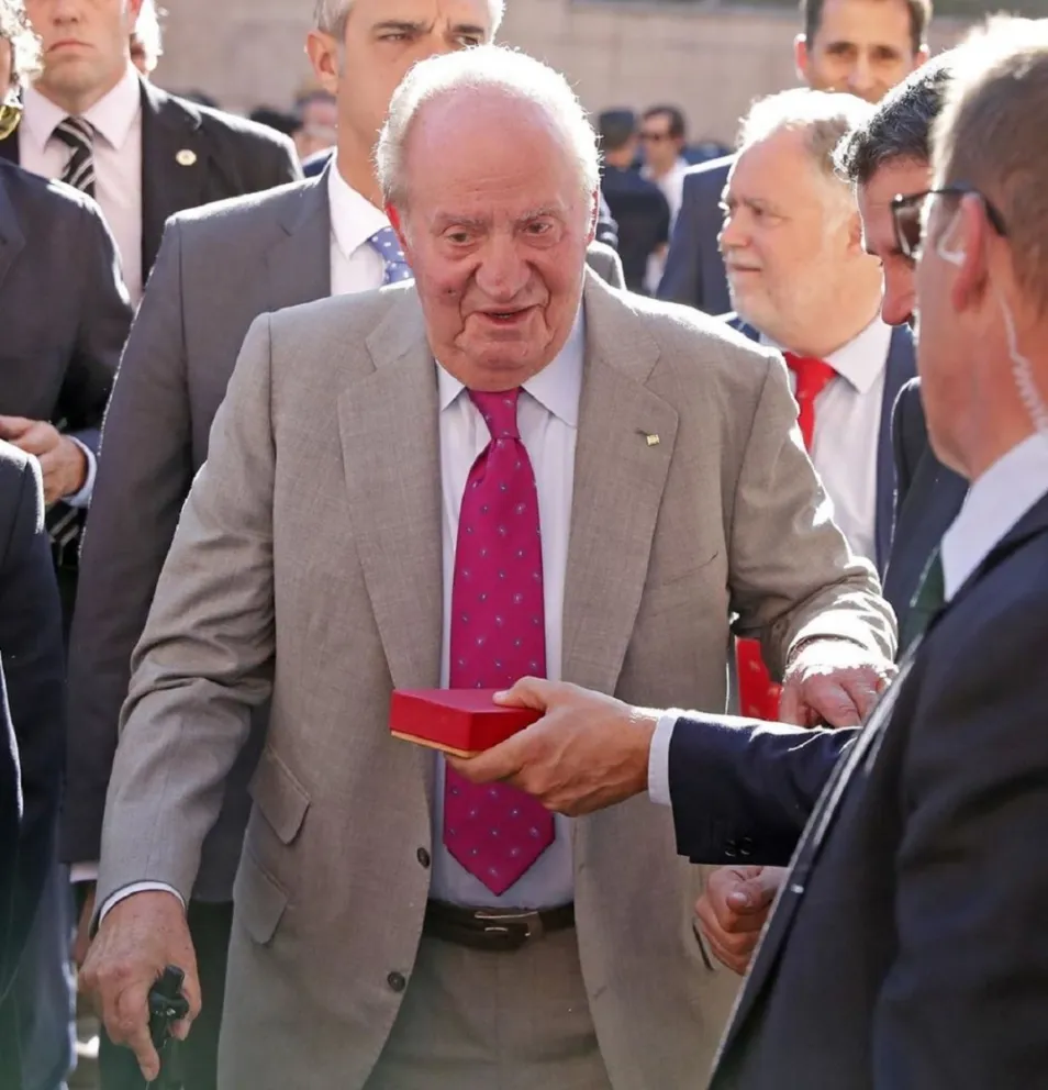 Rey Juan Carlos. Fuente (Instagram)