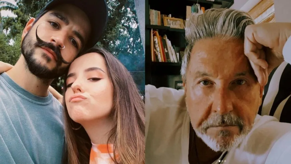 Ricardo Montaner, Evaluna y camilo. Fuente: (Twiter)