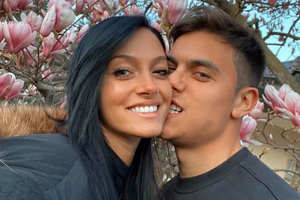 Oriana Sabatini y Paulo Dybala: Fuente: Instagram. 