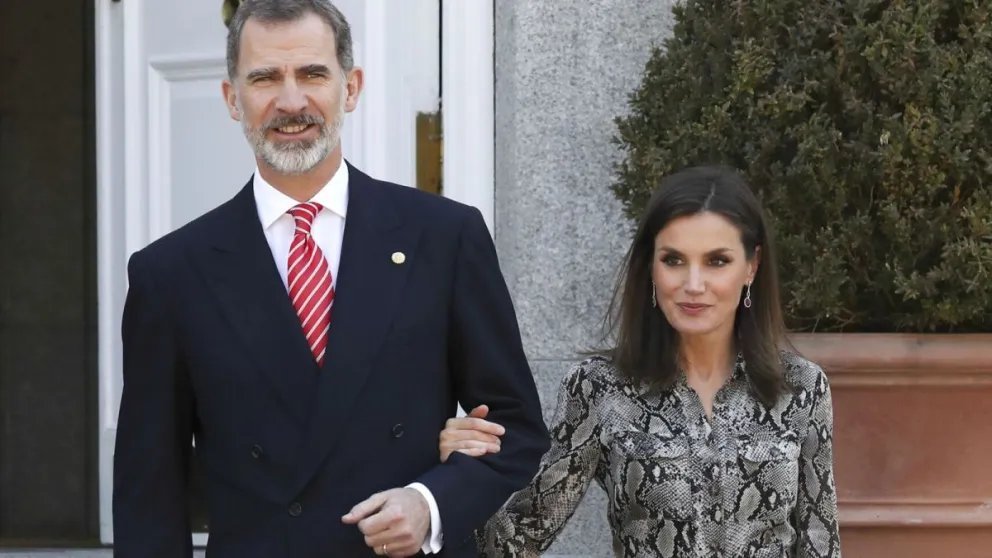 La Reina Letizia de España y el Rey Felipe VI. Fuente: Instagram