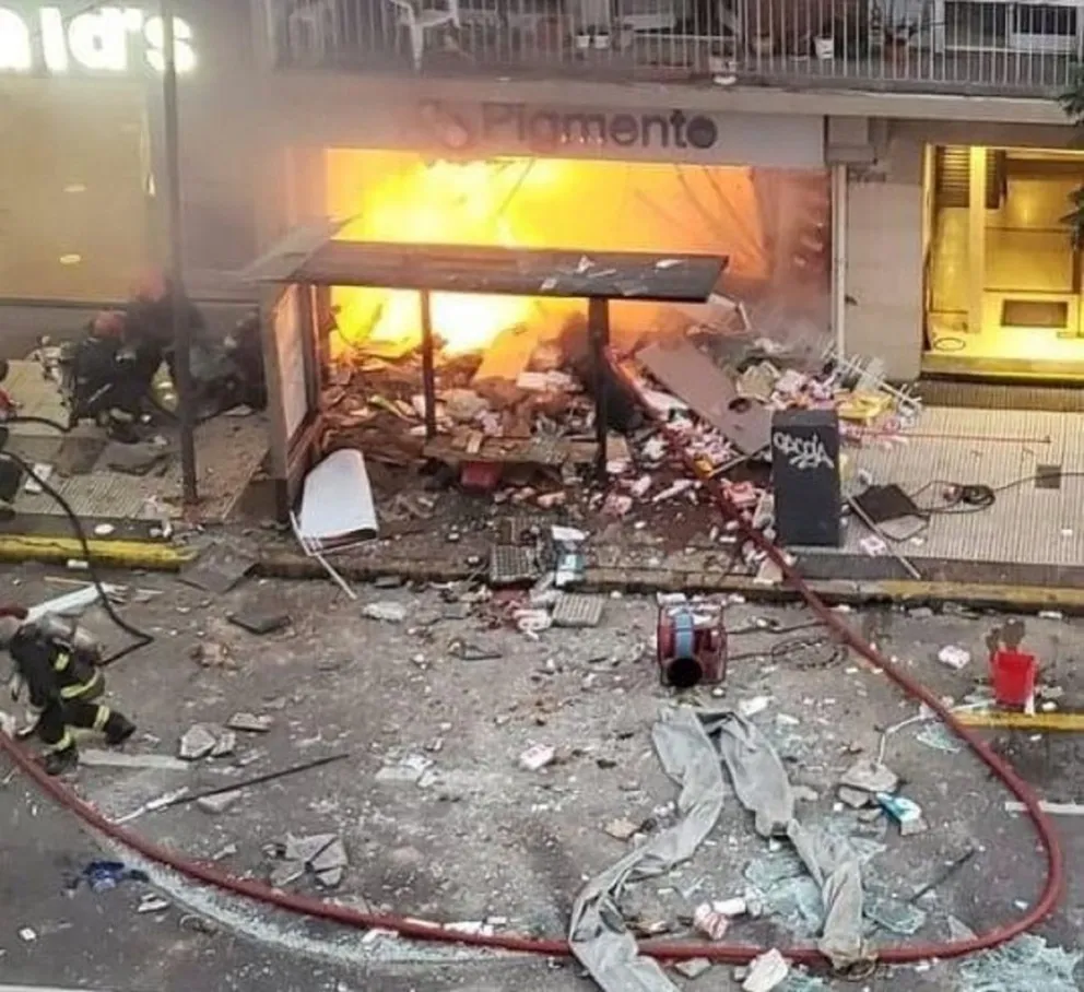 El video de la trágica explosión en Villa Crespo