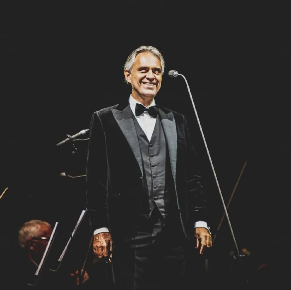 Andrea Bocelli (Fuente: Instagram)