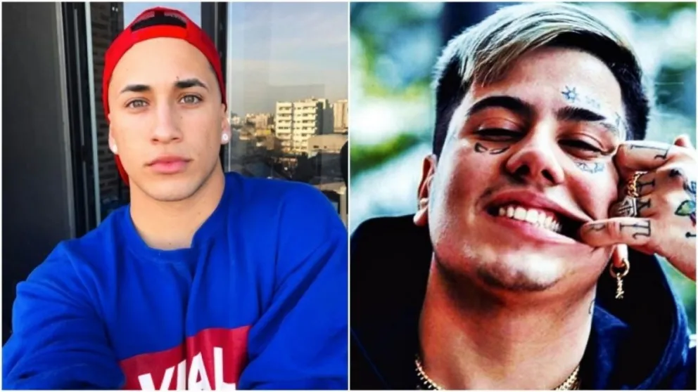 Yao Cabrera y Duki. Fuente: Instagram