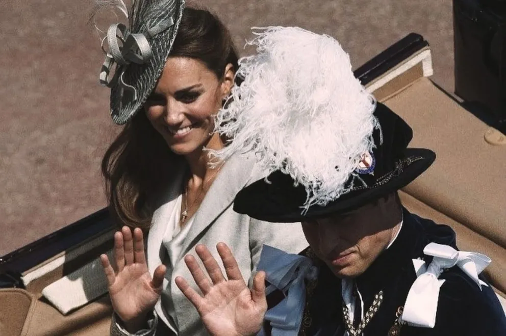Kate Middleton y el príncipe William: Fuente: Instagram.