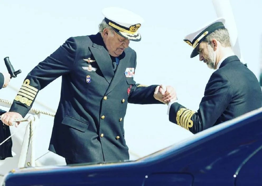 Rey Juan Carlos. Fuente (Instagram)