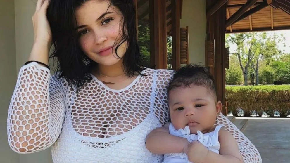 Kylie Jenner y Stormi. Fuente: Instagram. 