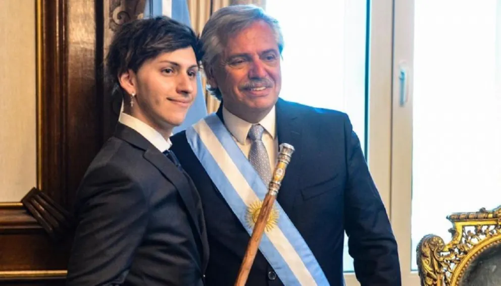 Estanislao y Alberto Fernández. Fuente (Twitter)