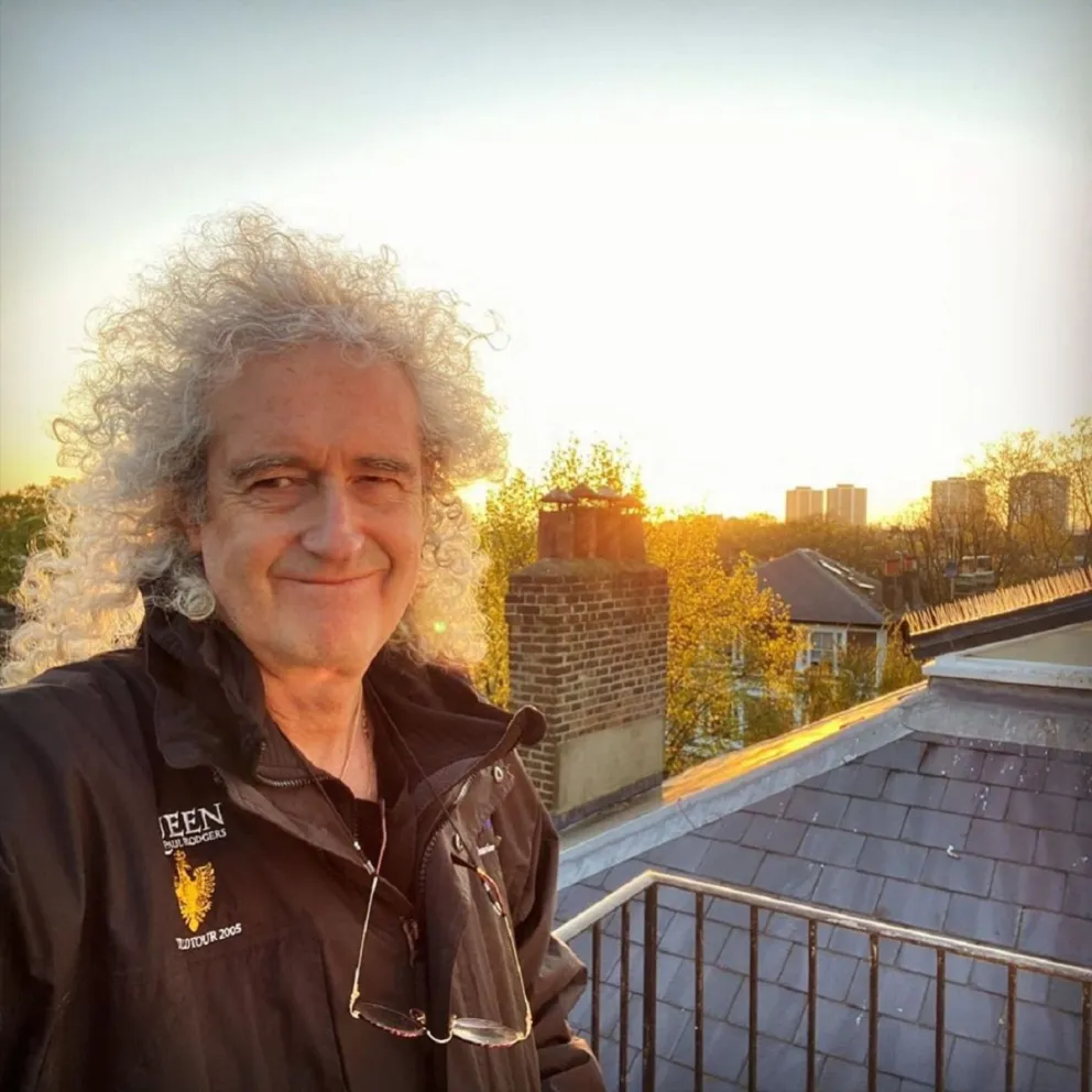 Brian May. Fuente (Instagram)