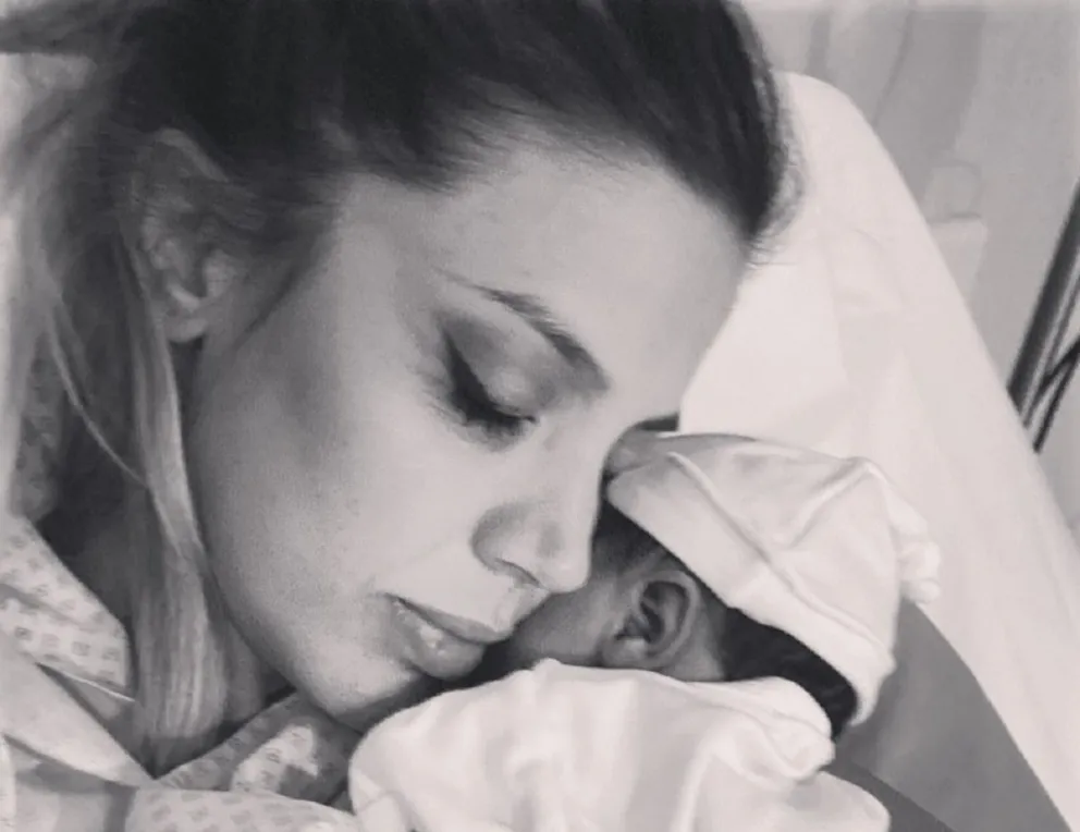 Virginia Gallardo y su hija Martina. Fuente (Instagram)