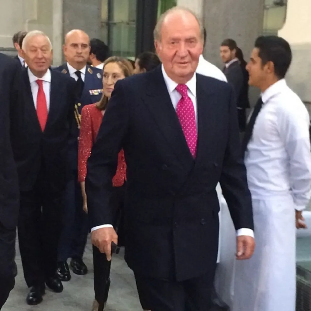 Rey Juan Carlos. Fuente (Instagram)