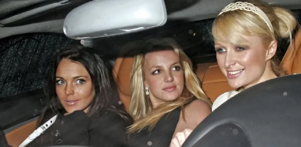 Britney, Lindsay y Paris. Fuente: Twitter