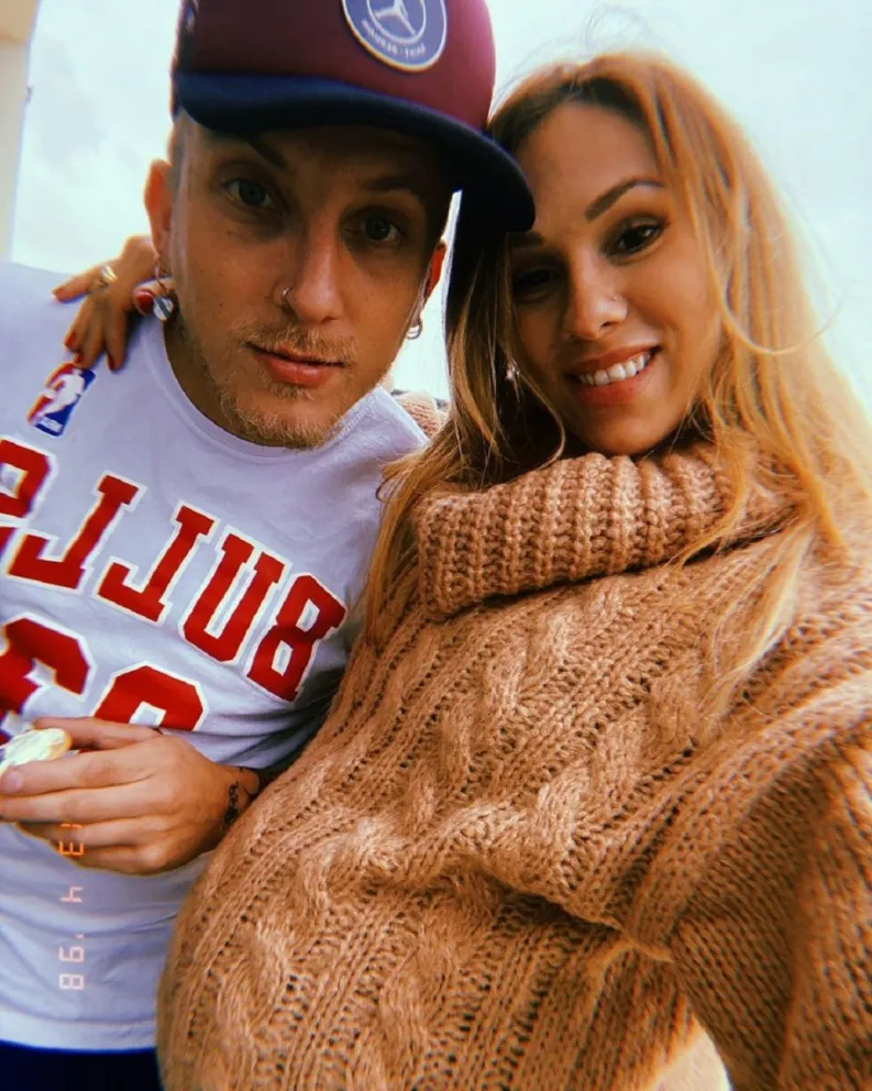 El Polaco y Barby Silenzi (Fuente: Instagram)