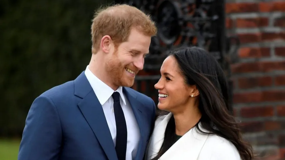 El príncipe Harry y Meghan Markle. Fuente: Twitter