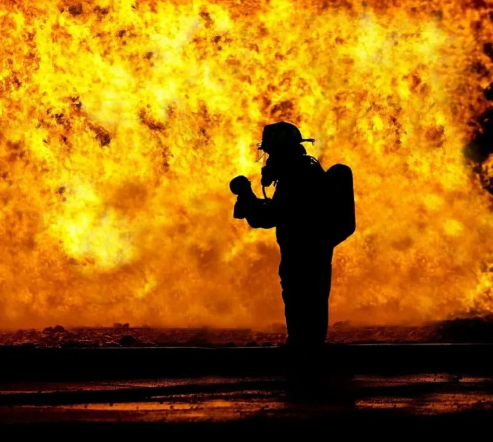 Bombero. Fuente: Pixabay