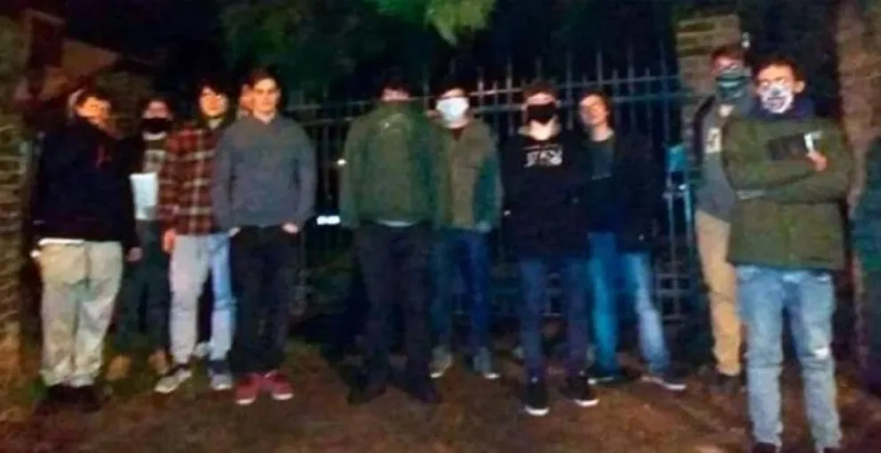 Choripaneada policiales